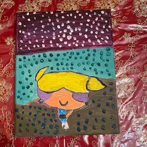 Painting the character bubbles